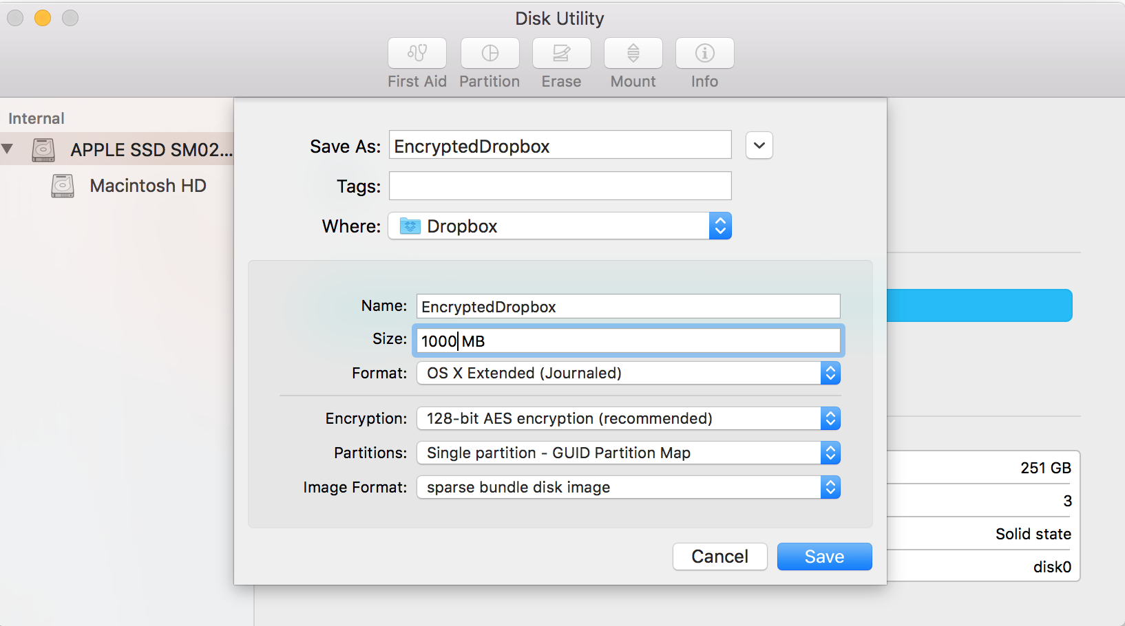 dropbox folder for mac